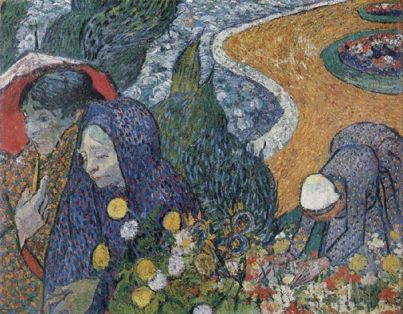 Vincent Van Gogh Ladies of Arles china oil painting image